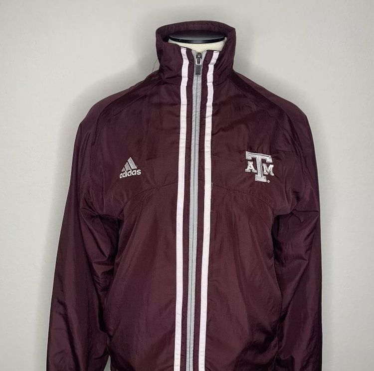 Texas A&M Aggies Dance Team NCAA Adidas Windbreaker Jacket - Women’s Size Medium