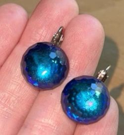 Vintage Swarovski Handmade earrings