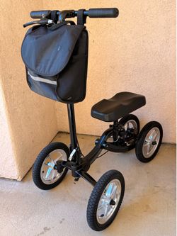 All terrain knee scooter