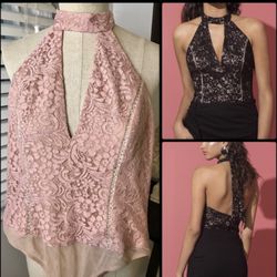 Style Stalker lace body suit. S