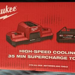 Milwaukee Super Fast Charger Tool Only Add Battery $150