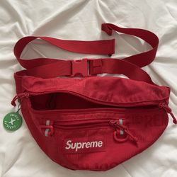 Supreme Red SS19 Waist Fanny Pack Authentic