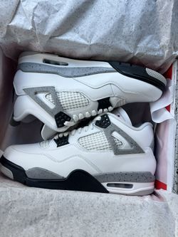 Jordan 4 Retro (White Cements)