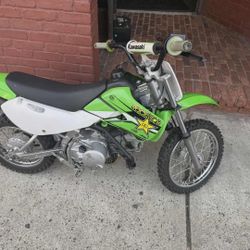 2007 Kawasaki KLX 110cc dirt bike