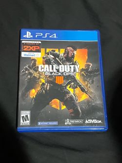 Call Of Duty PS4 game