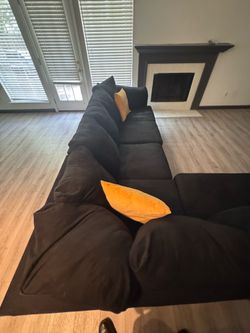 Sectional - black