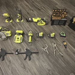 RYOBI Power Tools + Some Random Others 