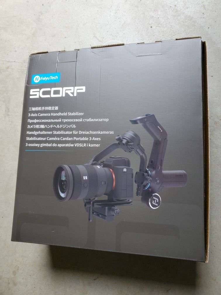 FeiyuTech SCORP-1 3-Axis Gimbal Stabilizer for DSLR Camera