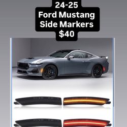 24-25 Ford Mustang Side Markers 