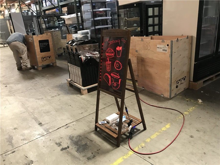 Flashing Writing Sign Board M17