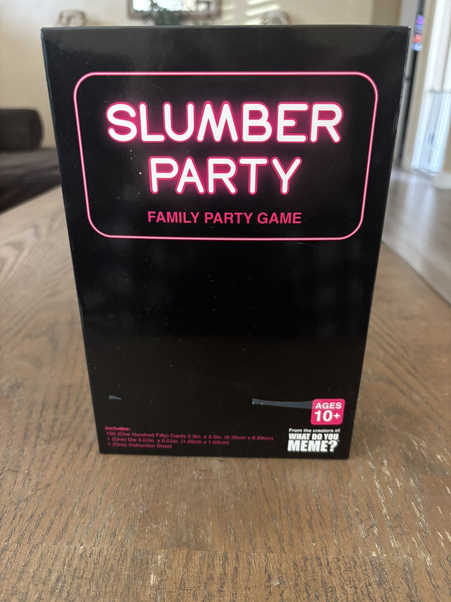 Slumber Party Game- Brand New