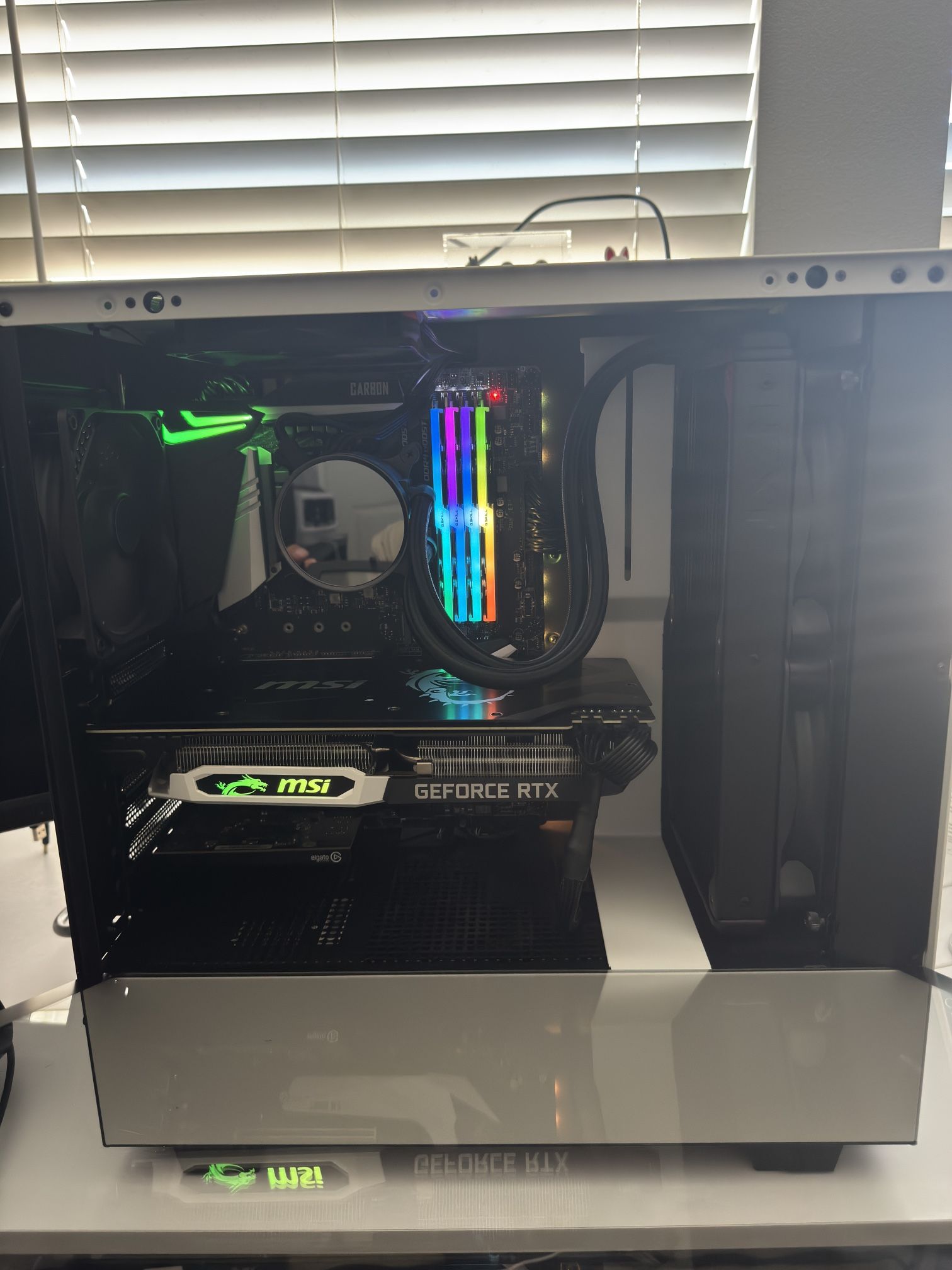 NZXT Custom PC, i7-9700k, 32GB Ram, MSI 2070 Super