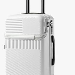 20 Inch Carry-On Luggage with Front Opening