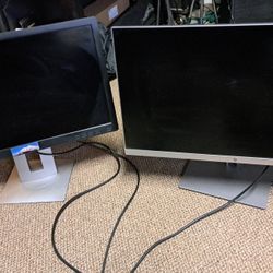 HP Monitors 23" And 27"