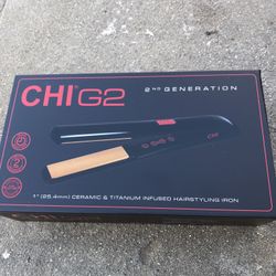 Chi G2 Ceramic And Titanium Infused Hairstyling Flat Iron 2nd Generation