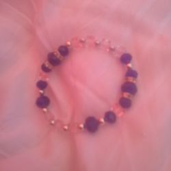 Handmade Glass Beaded Bracelet