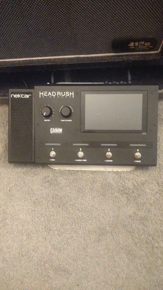 (Like New) HeadRush gigboard W/Volume Pedal And Adapter for Sale in