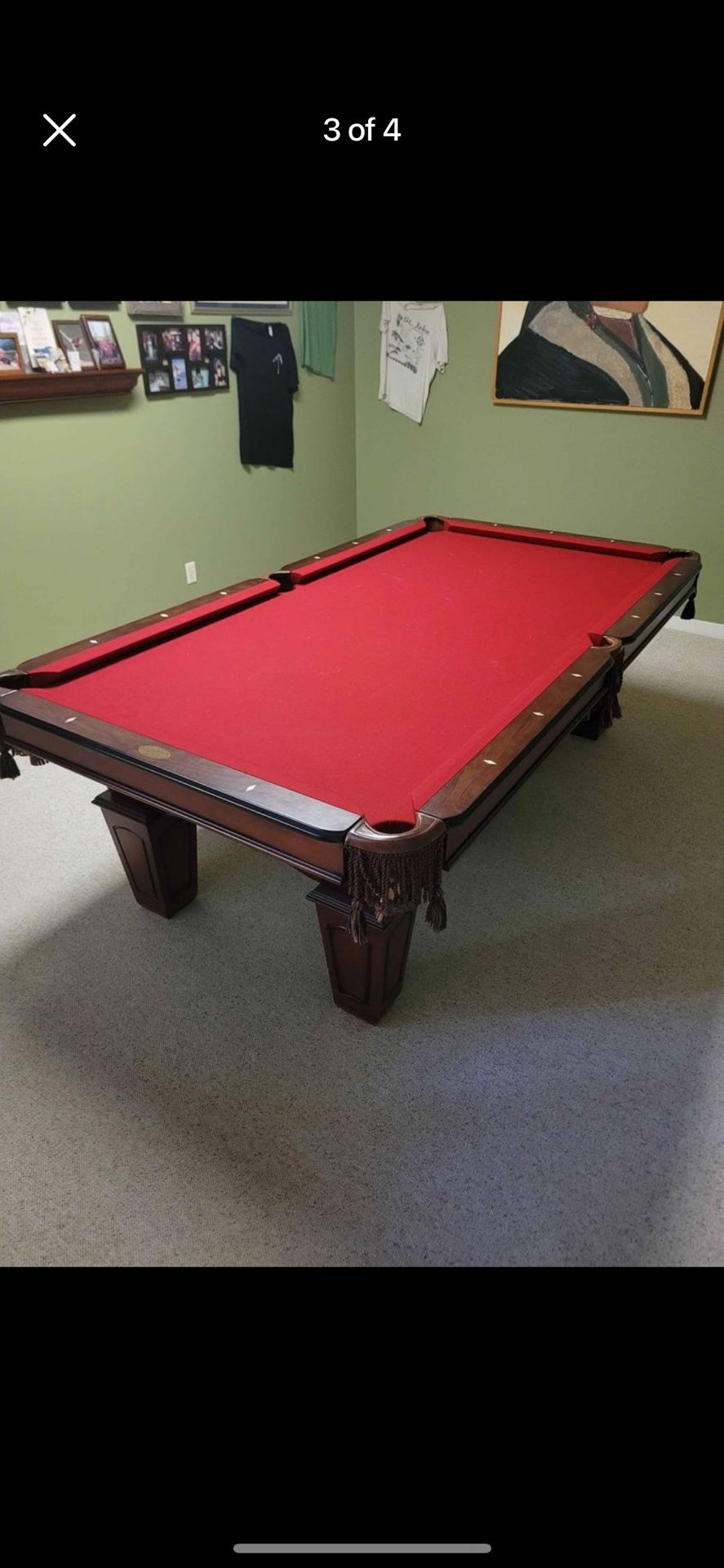 Beautiful Pool Table Can Deliver And Install 