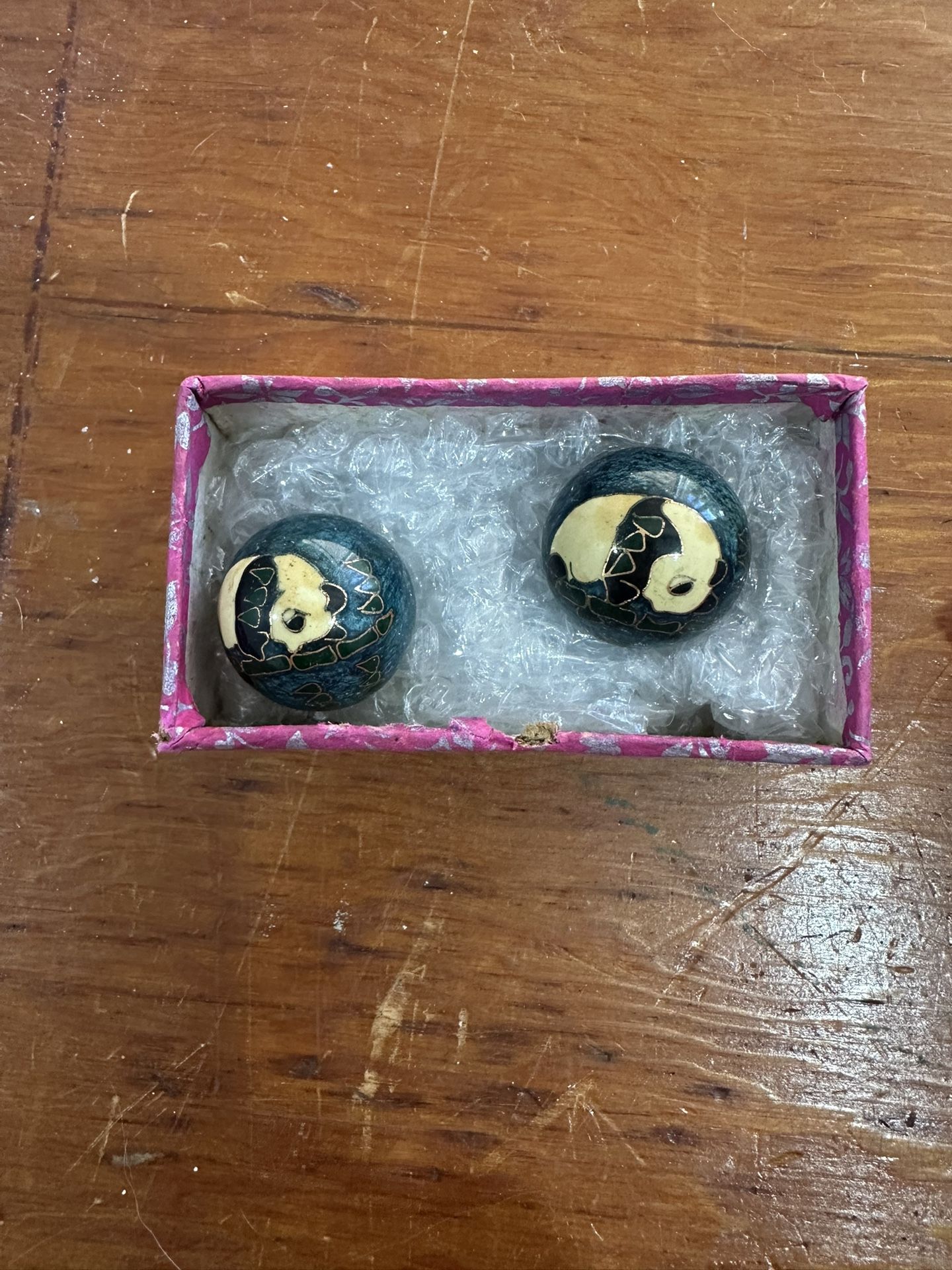 Vintage Chinese Boading Panda Design Stress & Meditation