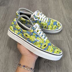 Vans Disney Pixar Toy Story Alien Glow Dark Buzz Shoes Unisex 7.5 Men/ 9 Women