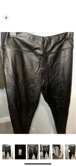 Nordstrom Black Faux Leather Leggings
