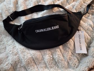 New Calvin Klein Black Fanny Pack