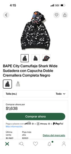 BAPE City Camo Shark