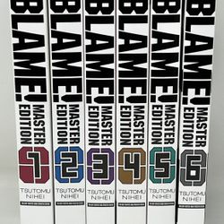 BLAME! Manga by Tsutomu Nihei Vol 1-6 Complete Master Edition Book Set