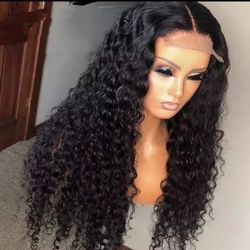 Deep Wave Closure Wig Human Hair Lace. Price Varies. Many Styles And Colors Available 