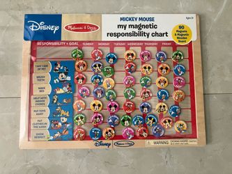 Mickey Mouse Magnetic Responsibility Chart
