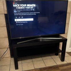 Samsung 36” TV And TV Stand For Sale