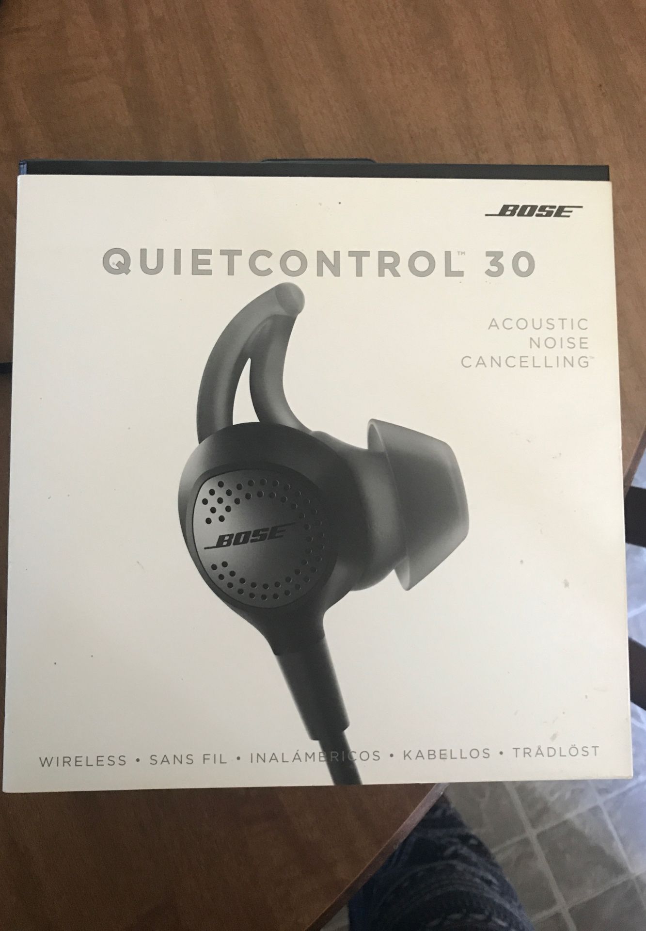 Bose control 30 acoustic noise cancelling wireless headphones