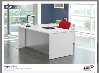 L Shaped Desk Office Furniture 