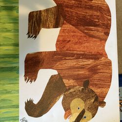 Brown Bear Canvas 