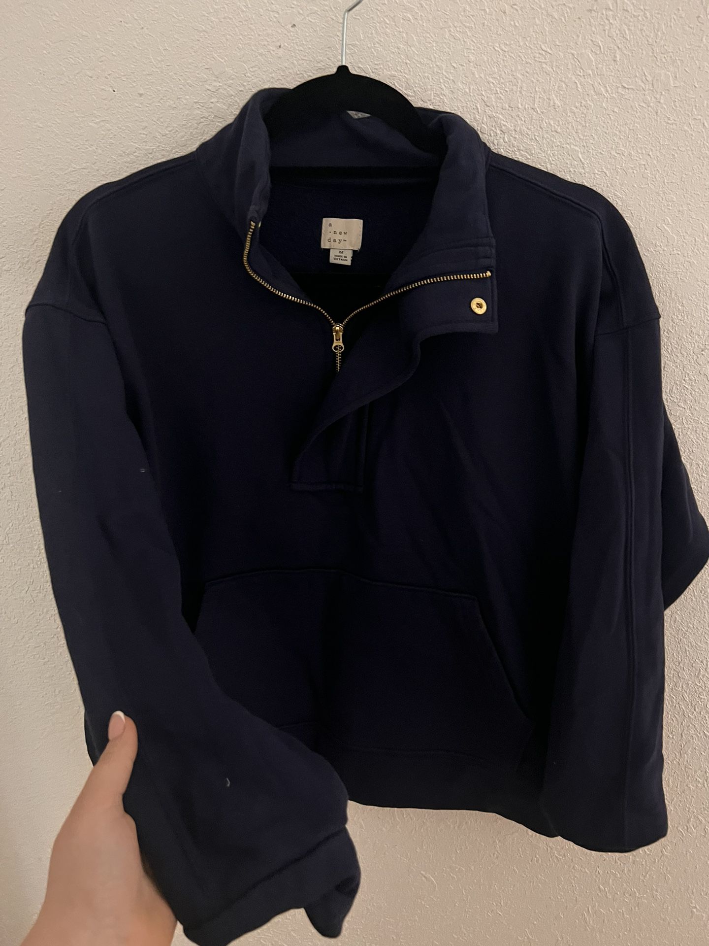 A New Day Navy Blue Crew Neck
