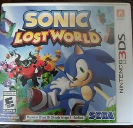 Sonic Lost World Nintendo 3DS