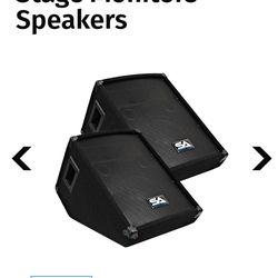 Stage monitors speakers