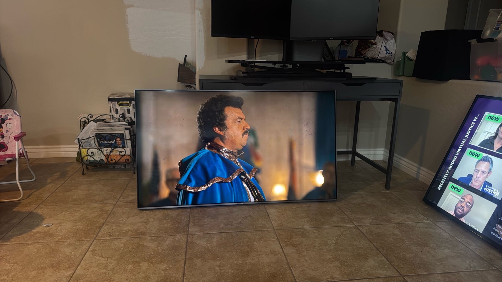 TCL 55” Roku TV Sunspot Screen