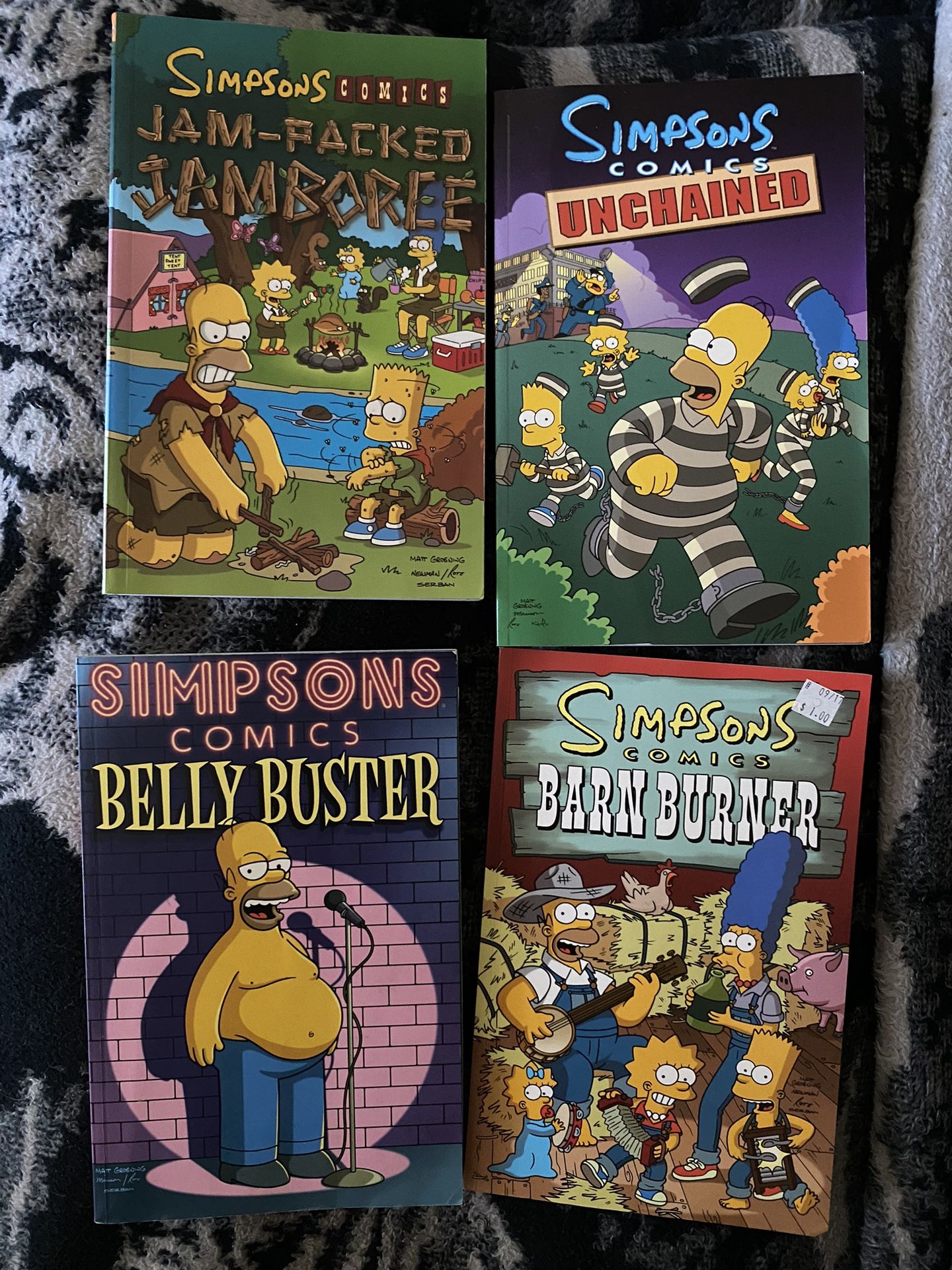 Simpsons Comics - Lot Of 4