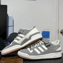 Adidas Forum Low ‘Charcoal Solid Grey Gum’ Mens 8