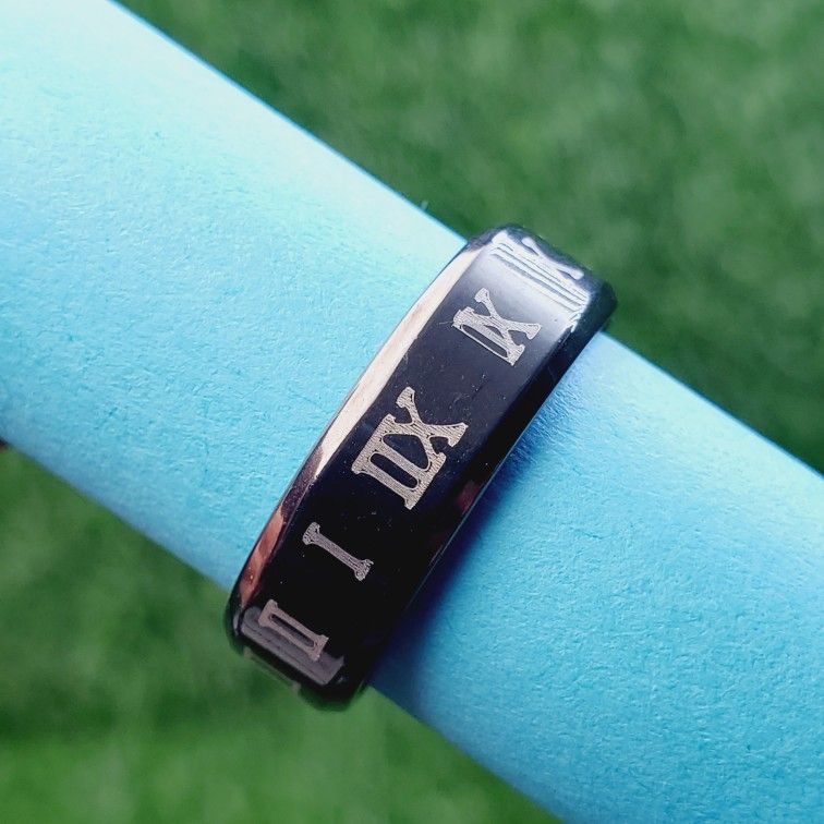 "5MM Stainless Steel Wedding Band for Men/Women, AAAQL1014