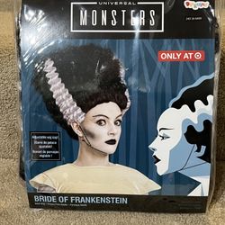 New Bride of Frankenstein Adult Wig Target Exclusive Disguise Cosplay Horror
