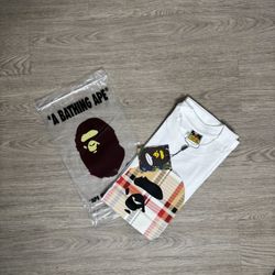 Bape X Burberry