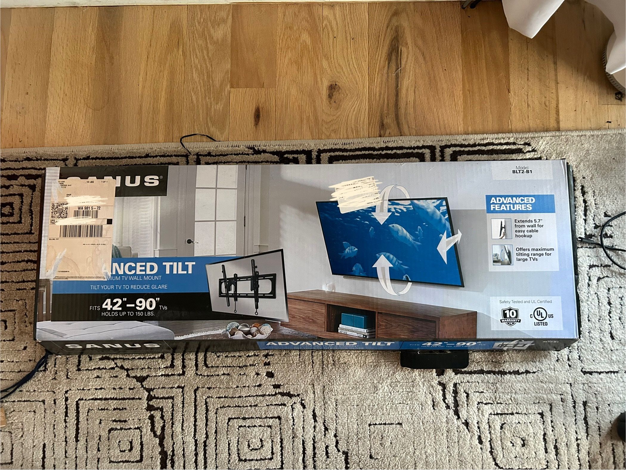 Sanus Advanced Tilt TV Wall Mount