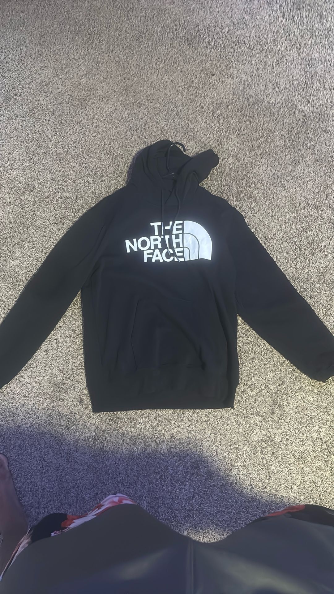 North Face Black Hoodie Size M