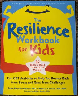 The Resilience Workbook for Kids Fun CBT Activities 2022 Paperback Clean