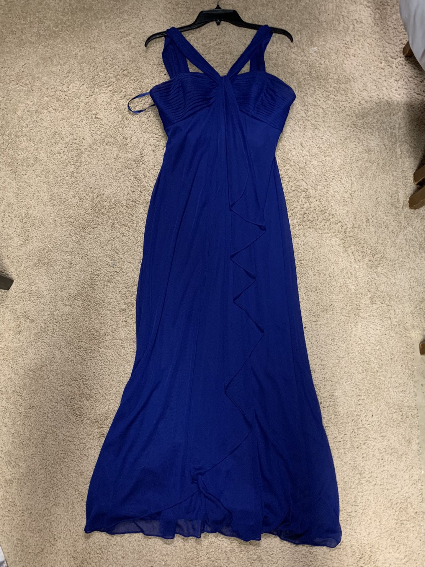 Long Dark Blue Dress