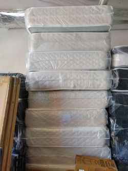 New twin size mattresses only no box spring $99