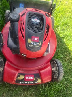 GPS POWERED TORO RECYCLER 7.25 HP SELF PROPELLED LAWN MOWER