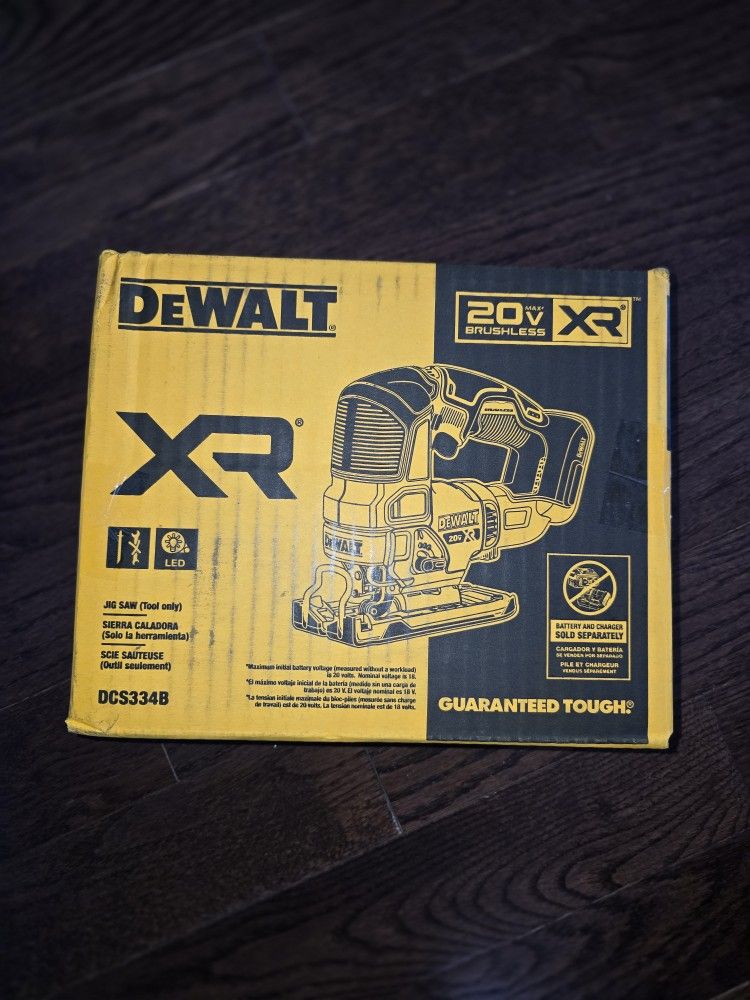 
DEWALT
20V MAX XR Cordless Brushless Jigsaw (Tool Only)